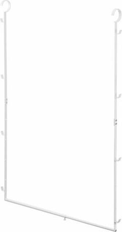 山崎実業 DH-AF WH 伸縮収納力アップ2段ハンガー スマート ホワイト
