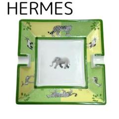 美品】希少エルメスHERMESアシュトレイ2個セット!お箱付 灰皿 小物入