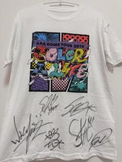 AAA直筆サイン〜 AAA 10TH ANNIVERSARY Tシャツ トリプルA ライブTシャツ 10thアニバーサリー アリーナツアー