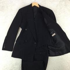 メンズティノラス　セットアップ　スリーピース　ダブル　ストライプ　90s M メンズティノラス ダブル スリーピーススーツ セットアップ