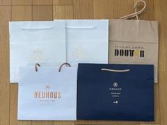 GODIVA ・NEUHAUS・DOUTOR・Mary's ショップ袋