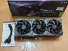 PNY RTX4070Ti GDDR6X 12GB aRGB対応