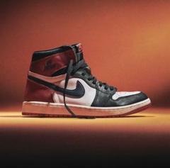 NIKE AIR JORDAN1 BLACK TOE 25cmのサムネイル