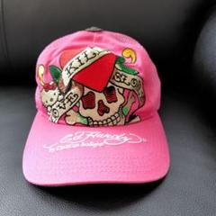 国内正規 本物 ハローキティ Ed Hardy コラボ メッシュ キャップ 黒 国内正規 本物 ハローキティ Ed Hardy コラボ メッシュ キャップ
