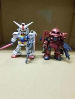 ガンプラ CS ガンダム&シャア専用ザクⅡセット CSフレーム付き