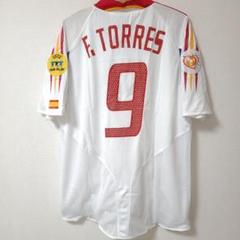 EURO2004 スペイン代表 アウェイ フェルナンド・トーレス 選手支給品