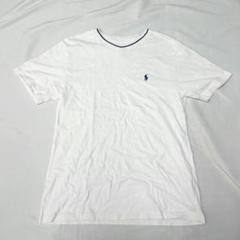 Polo Ralph Lauren ホワイト Vネック 半袖 Tシャツ Mのサムネイル