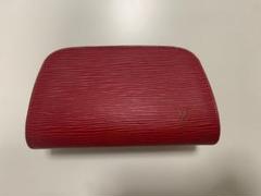 ルイヴィトン ポーチ エピ 赤