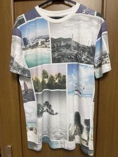 H&MTシャツエイチアンドエムサーフビーチ海古着ハワイhawaiiフォト