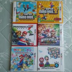 DS.3DSソフト　マリオ6枚セット‼️