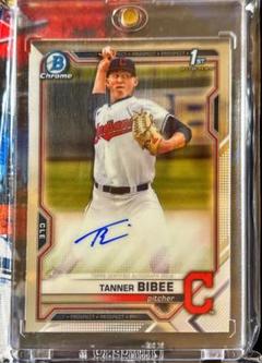 Tanner Bibee 1st bowman auto
