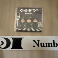 Number_i ナンバーアイ GOD_i 特典 ステッカー＋おまけ銀テープ
