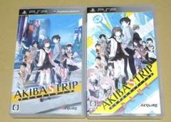 アキバズトリップ AKIBA’S TRIP PLUS PSPソフト 2点セット