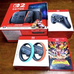 【開封済み・美品】Switch2本体＋バナンザ＋プロコン＋SDカード256GB