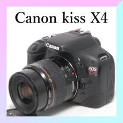 ひ*ら様 ☆スマホ転送☆Canon EOS Kiss X4 レンズキット すぐ使 美品❤️スマホ転送OK✨Canon Kiss X4 レンズキット 入門に最適