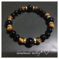 men's タイガーアイ ブレスレット