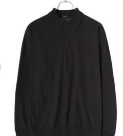 COMOLI 24ss コットンニットポロ COMOLI (コモリ) コットン ニットポロ