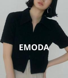 EMODA エモダ コンパクト ジップシャツ レディース F