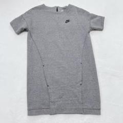 NIKE フリースワンピース　ドレス　スウェット　半袖　Sサイズ