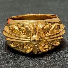 クロムハーツフローラルクロスリング22K