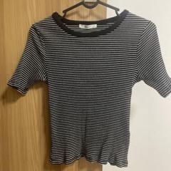 DISCOAT ストライプTシャツ Mサイズ