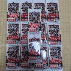 未開封パック　シュリンク無し　2023 topps npb 佐々木朗希村上宗隆