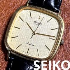 A86 希少 稼動品 SEIKO DOLCE スクエア型 80年代ヴィンテージ A105 美品希少 稼動品 SEIKO DOLCE スクエア型 80年代 - メルカリ