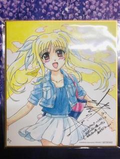魔法少女リリカルなのは 複製原画 フィルム リボン 色紙 コップ