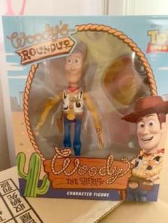 【大値下】woody's ROUND UP フィギュア　3体セット　セピアカラー 大値下】woody's ROUND UP フィギュア 3体セット セピアカラー