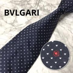✨極美品✨BVLGARI ブルガリ ネクタイ 現行 唐辛子 ハート柄