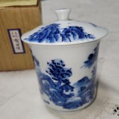 鍋島焼　七代目窯元鍋島大五　ホワイト陶器製犬 鍋島焼 七代目窯元鍋島大五 ホワイト陶器製犬 （古伊万里 膾皿