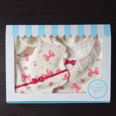 【新品未使用】sweet girl ロンパース&よだれかけ