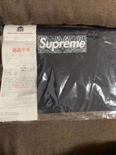 Supreme bandana box logo tee navy L