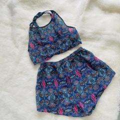 【イギリス購入】boohoo タンクトップ ショートパンツ サイズM 水着のサムネイル