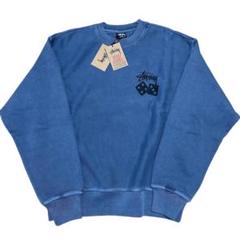 stussy スポーツ スウェット ネイビー L 正規品 最終値下げ 早い者勝ち ☆関税込☆STUSSY☆SPORT RELAXED OVERSIZED CREW☆WASHED BLACK