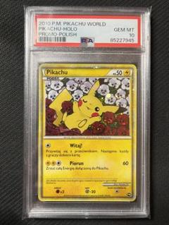 PSA10鑑定済〕ピカチュウ(ワールド/ポーランド語版)【-】{-}