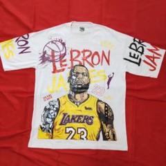 レブロン・ジェームズ プリントTシャツ 23番　XLサイズ