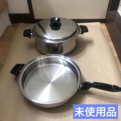 新品未使用　パーマネントクックウェア　お鍋 Permanent 高級 鍋セット ステンレス5層 パーマネントクック