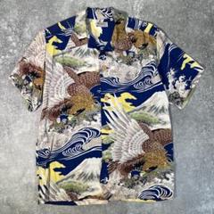 SUN SURF スペシャルエディション　KALAKAUA【S】鷹　アロハシャツ