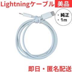 【美品】アップル純正 ライトニングケーブル タイプC 1m