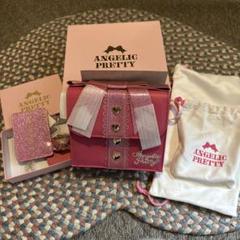 Angelic Pretty キルティング宝石リボンポシェット 赤色 商品詳細ページ