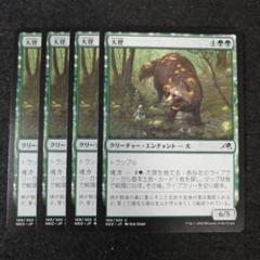 MTG　不快な群れ　日本語4枚セット　ゆうゆうメルカリ便発送 MTG 不快な消耗 日本語4枚セット - メルカリ
