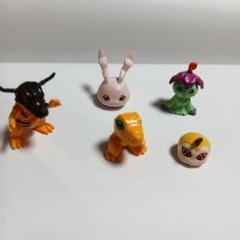 デジモン（幼少期） ミニフィギュア 8体+土台セット デジモンアドベンチャー ラインナップシリーズ1 ミニフィギュア