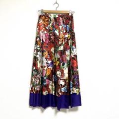 グッチ シルク ロングスカート - メルカリ