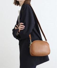 SLOBE IENA別注　マルコビアンキー二　ブラウンレザーショルダーバッグ m29026067667_1.jpg?1693180400