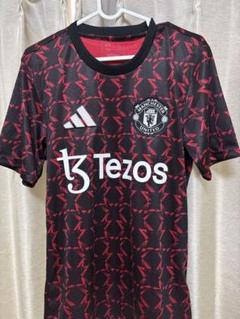adidas マンチェスター・ユナイテッド シャツ Sサイズ ブラック/レッド