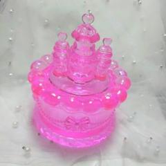 301♡ お試し価格♡お城 デコレーションケーキ 小物入れ レジン ハンドメイド