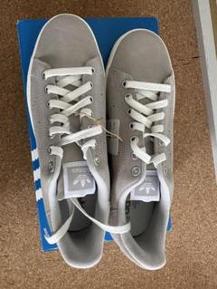 【新品】adidas スタンスミス　スエード　グレー　26cm adidas スタンスミス（グレー）購入 : Re:BINO