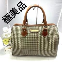 POLORALPHLAUREN ポロラルフローレン ミニボストンバッグ　千鳥柄