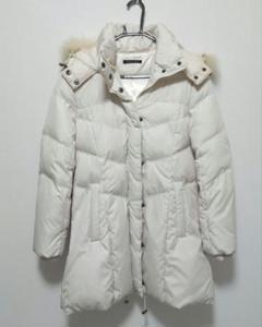 最終値下げファーダウンジャケット　ホワイト PRADA(プラダ) 20AW fur white goose down jacket ファー